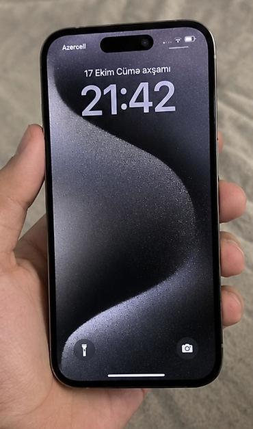 iphone 15 pro gold: IPhone 15 Pro, Natural Titanium, Face ID — 1