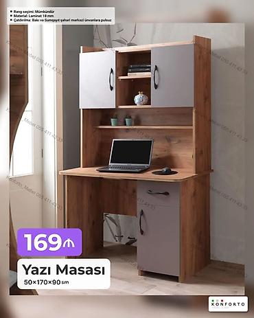 Sifarişlə mebel: Düz masa, Stulsuz, Polkalı, Siyirməli, Sadə laminat — 1