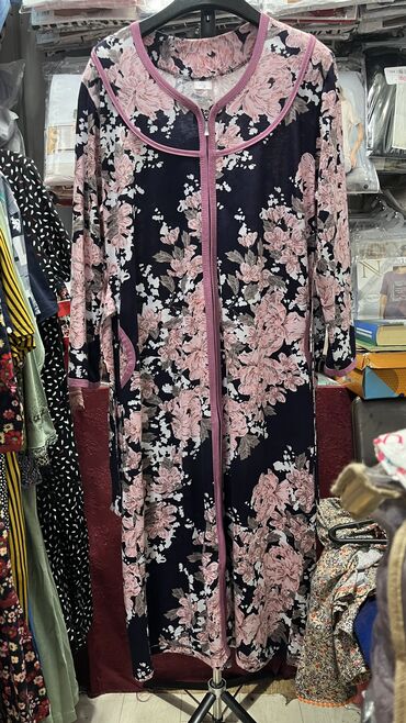 Халаты: Летний халат 100%хлопок. Размеры 42 до 60 Адрес: рынок Орто-Сай — 5