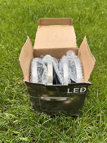 Күн прожекторлору: Солнечные садовые LED-светильники с интеллектуальным управлением — 1