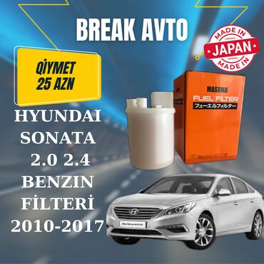 sport filtr: Hyundai SONATA, 2 l, Benzin, 2014 il, Orijinal, Yaponiya