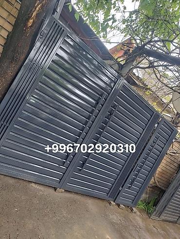 Распашные ворота: Металлические ворота и калитки под заказ - Изготовление распашных и — 2