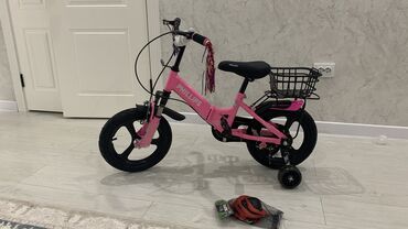 сколько стоят велики: Детский велосипед, 2-колесный, Другой бренд, 4 - 6 лет, Для девочки, Новый