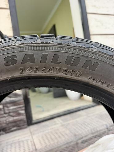Зимние шины Sailun 245/45 R19 102V XL Шины отличного качества Катался