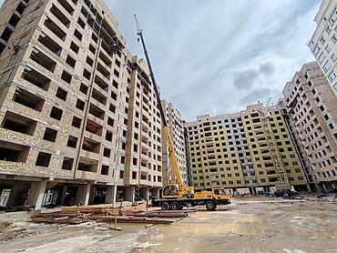 50: 2 комнаты, 75 м², Манас-Ата мкр., Элитка, 7 этаж, ПСО (под самоотделку) — 2
