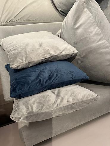 Divanlar: Velvet örtüklü yumşaq divan - Material: yüksək keyfiyyətli — 1