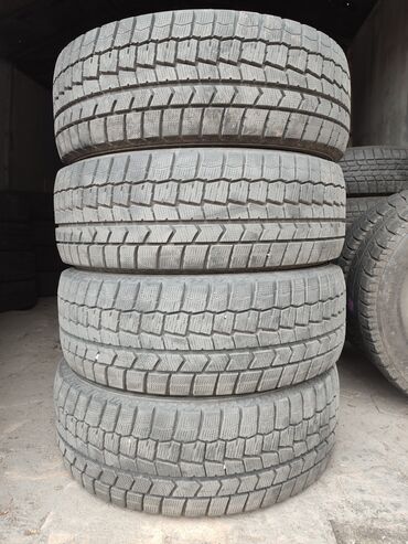 Шины: Шины 225 / 60 / R 16, Зима, Б/у, Комплект, Легковые, Япония, Dunlop