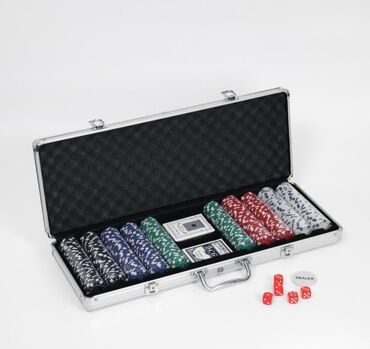 Палатки: Покерный набор 500 фишек .Покер — карточная игра, цель которой собрать