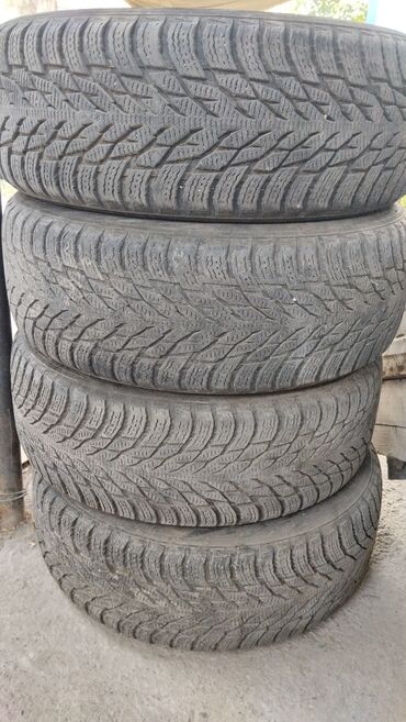 amg 55: Шины 205 / 55 / R 17, Зима, Б/у, Комплект, Nokian