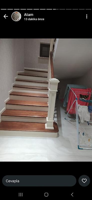 mansard: Yeni Pilləkən məhəccəri, Taxta, Ödənişli çatdırılma — 3
