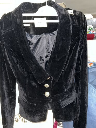 черные классические брюки женские: Пиджак, Классикалык модель, Вельвет, Туркия, S (EU 36)