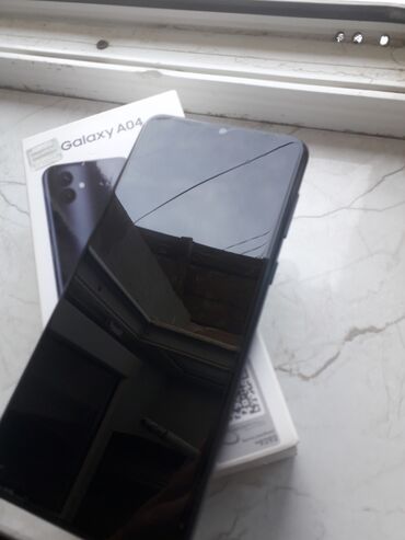 sq90 телефон: Samsung Galaxy A04, 64 ГБ, цвет - Черный