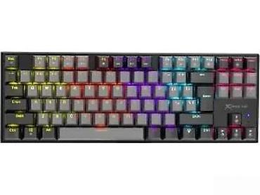 Tastature: Mehanička gaming tastatura – kompaktni TKL raspored (bez numeričkog — 16