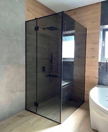 термо бочок: 🚿 Заманбап душ кабиналары үчүн айнек! 🛁 ✅ 8–10 мм чыңдалган айнек ✅ — 1