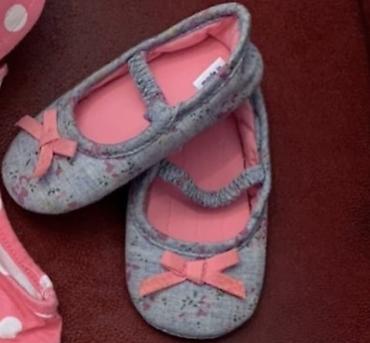 детские костюмы для балета: Цвет - Серый Балетки, Mothercare, Размер: 16, Для девочек — 3