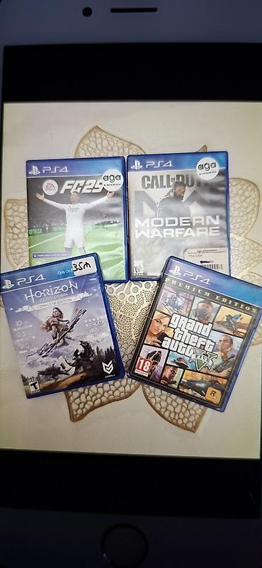 Fc 25- 50m Call of duty: modern warfare-35m gta V- 35m Horizon zero