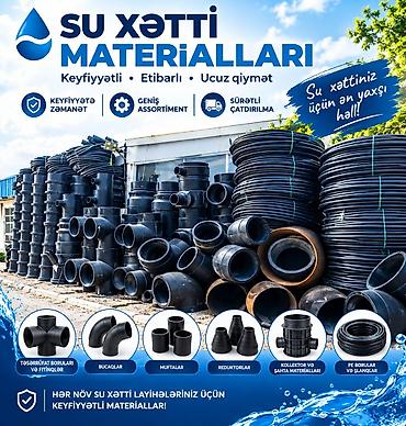 boru: Su xətləri üçün komplekt həllər – armatur, siyirtmə və fitinqlər — 5