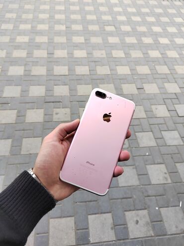 Apple iPhone: IPhone 7 Plus, 32 ГБ, Розовый, Отпечаток пальца