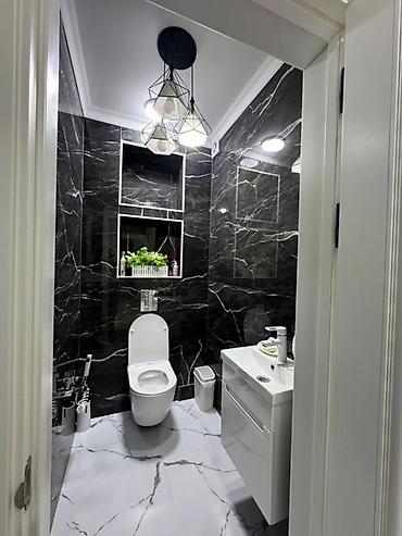 Продажа квартир: 3 комнаты, 90 м², Асанбай мкр Элитка, 6 этаж, Дизайнерский ремонт — 8