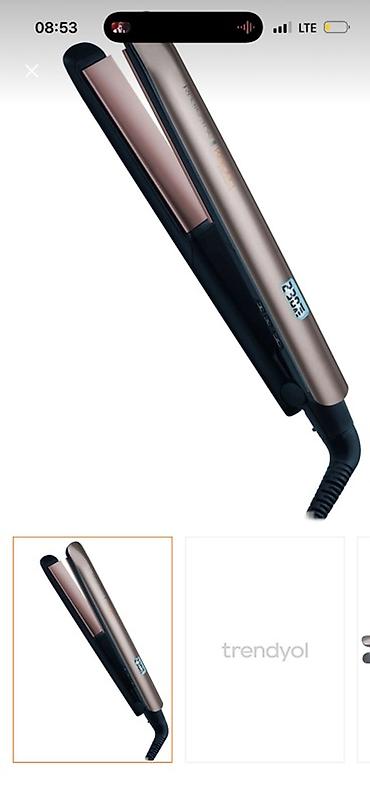 Yeni alınıb 1 dəfə işlənib saçı düm düz edir. Remington S8540 Keratin lalafo.az -da Yeni alınıb 1 dəfə işlənib saçı düm düz edir. Remington S8540 Keratin