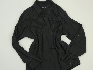 czarne bluzki z długim rękawem sinsay: Koszula Damska, SinSay, XL, stan - Dobry