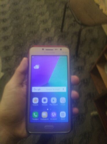 Samsung: Samsung Galaxy J5 Prime, 16 GB, rəng - Qırmızı, Zəmanət, Sensor, İki sim kartlı