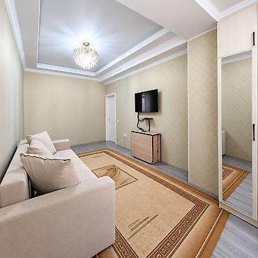 sky: 2 комнаты, 67 м², Асанбай мкр Элитка, 1 этаж, Евроремонт — 5