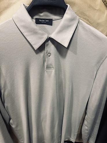 Kişi geyimləri: Polo köynək, Massimo Dutti, M, rəng - Boz — 1