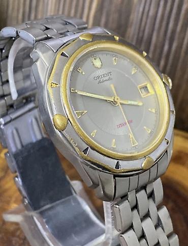 saat alan: Orient Mechanical Titanium qol saatı - Korpus və qolbaq: titan – — 5