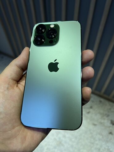 Apple iPhone: IPhone 13 Pro, 128 ГБ, Alpine Green, 100 %