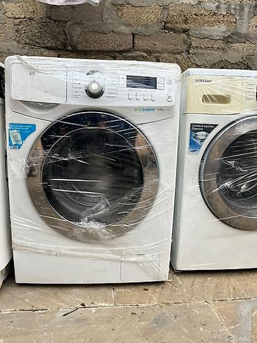 diş: Samsung EcoBubble paltaryuyan maşın - Yükləmə: 7 kq - Ön yükləməli — 1