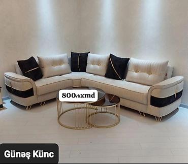çərçivəli divan: Günəş Künc – bucaq divan dəsti - L‑şəkilli, geniş oturacaq zonalı — 1