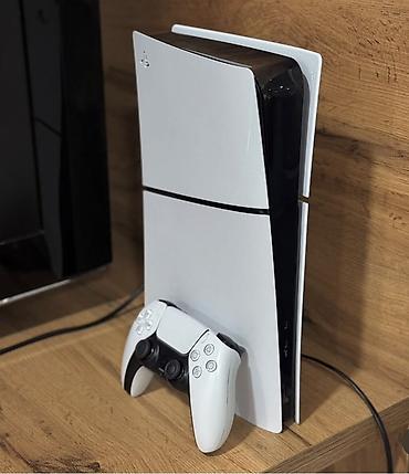 очки ии: Playstation 5 slim без дисковода, полный комплект с 1 джойстиком в — 1