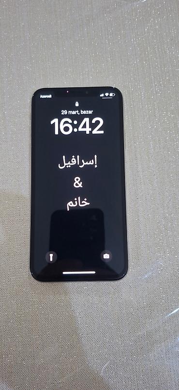 irshad telecom iphone x: IPhone X, 256 GB, White Titanium, Face ID — 2