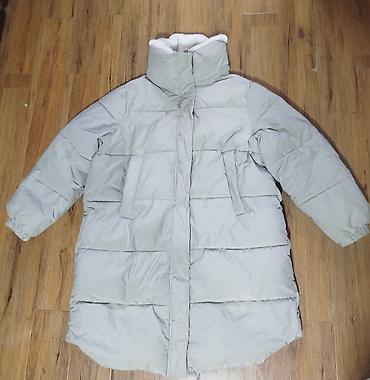 Пуховик, Длинная модель, Стеганый, XL, 2XL
