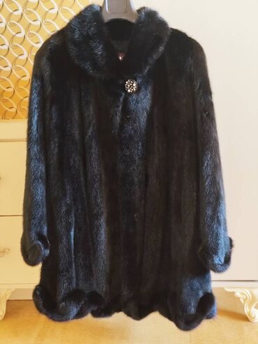 Kürklər: Təcili əlimyandıda təbii norka şuba satılır. Demək olar təzə kimidir — 9