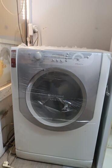 regular paltaryuyan: Hotpoint Ariston paltaryuyan maşın - Ön yükləməli dizayn, iri dairəvi