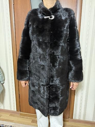джинсовые платья и сарафаны: Шуба, Норка, По колено, XL — 2