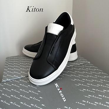 kiton: Мужские кроссовки, 40, Новый, цвет - Черный, Самовывоз, Бесплатная доставка, Платная доставка — 1