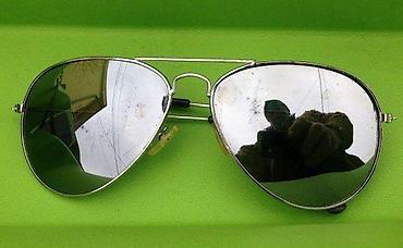 Naočare: Vintage AVIATOR ogledalo stakla. Vintage Aviator. Očuvane naočare sa — 3