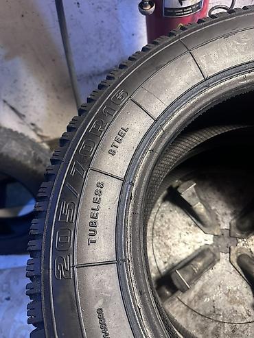 teker 205: Kama FLAME şinləri – 205/70 R16 - Tip: Radial, tubeless - Gücləndirmə — 2