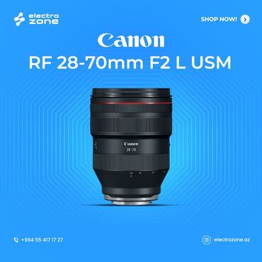 zoom: Canon RF 28-70mm F2 L USM - Qeyri adi görüntü keyfiyyəti təqdim edən