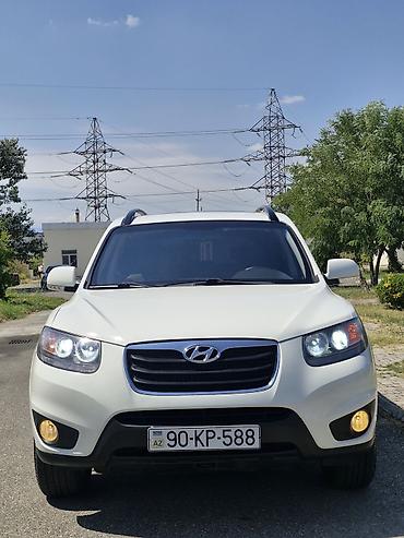 masin susələri: Hyundai Santa Fe: 2.4 l | 2010 il Krossover — 1