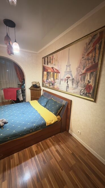 квартиру дом: 3 бөлмө, 84 кв. м, 106-серия, 9 кабат, Дизайнердик ремонт