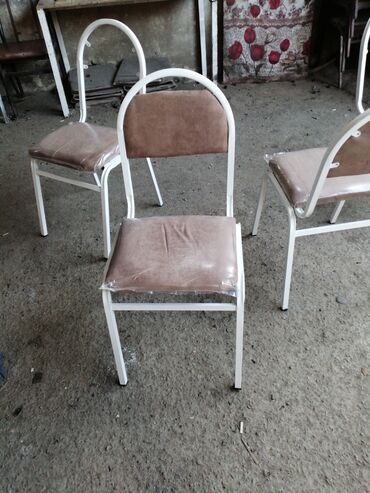 Sifarişlə restoran stulları: Metal, Azərbaycan, Pulsuz quraşdırılma, Zəmanətsiz, Kredit yoxdur — 25