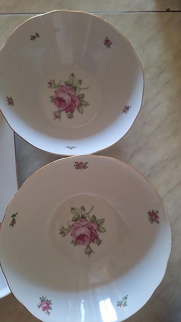 solo 611: Cinije NOVE od porcelana KOMPLET! Dimenzije! Tacna plitka za — 3