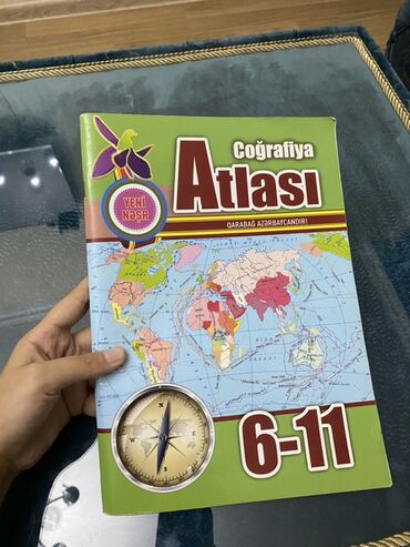 Atlaslar: Coğrafiya Atlası 6-11-ci siniflər üçün nəzərdə tutulmuşdur. Yeni nəşr