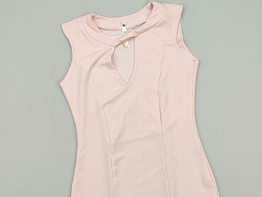 sukienki satynowa różowa: Dress, S (EU 36), condition - Good