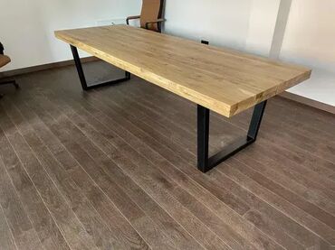 Stolovi: Kancelarijski stolovi Konferencijski sto od hrasta rustik masiv — 8