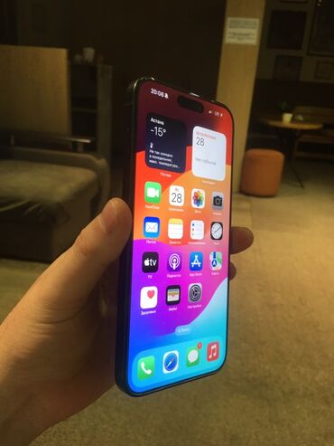 Apple iPhone: IPhone 15 Pro Max, Б/у, 256 ГБ, Black Titanium, Коробка, 89 % — 2